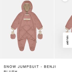 7 AM Enfant Benji Plush Snow Jumpsuit